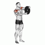 Fito App Weighted Round Arm exercise demonstration with how-to guide and tips.