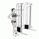 Fito App Cable Hip Abduction exercise demonstration with how-to guide and tips.