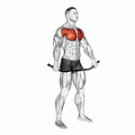 Fito App Chest and Front of Shoulder Stretch exercise demonstration with how-to guide and tips.