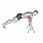 Fito App Push up (with Push up Handles) exercise demonstration with how-to guide and tips.