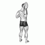 Fito App Shoulder Stretch Behind The Back exercise demonstration with how-to guide and tips.