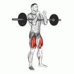 Fito App Barbell Full Zercher Squat exercise demonstration with how-to guide and tips.