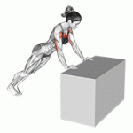 Fito App Incline Push Press exercise demonstration with how-to guide and tips.