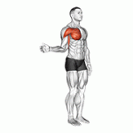Fito App Shoulder - Medial Rotation (internal Rotation) exercise demonstration with how-to guide and tips.