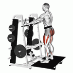 Fito App Lever Belt Squat exercise demonstration with how-to guide and tips.