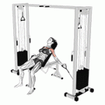 Fito App Cable Incline Fly exercise demonstration with how-to guide and tips.