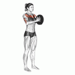 Fito App Weighted Svend Press exercise demonstration with how-to guide and tips.