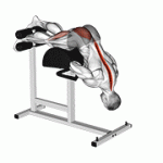 Fito App Glute Ham Single Leg Hyperextension exercise demonstration with how-to guide and tips.
